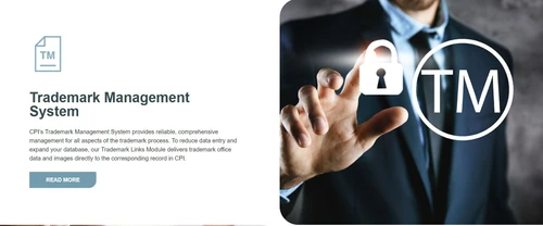 computer packages trademark management system