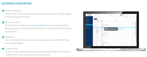 symfact ip management accessing reporting
