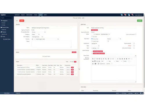 equinox ipms delete