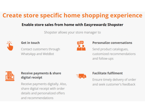 Easyrewardz Shopster easy management