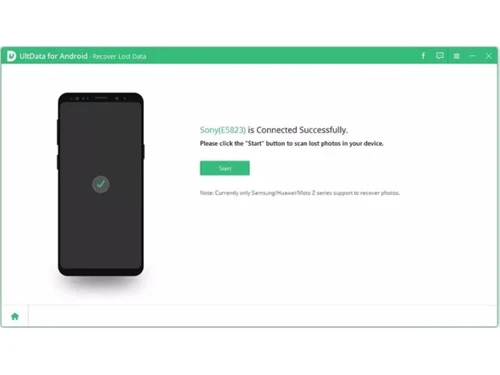 fonegeek android data recovery connected