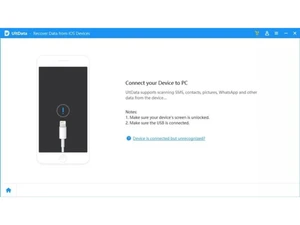 fonegeek iphone data recovery-connect