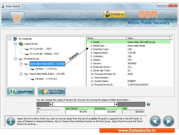 datadoctor data recovery refresh