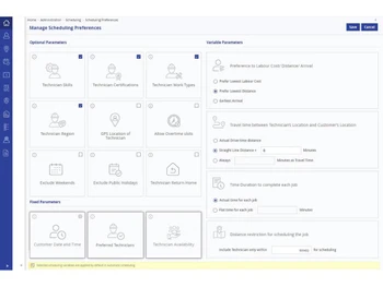 fsm grid preferences