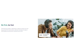 trint transcribe any video audio