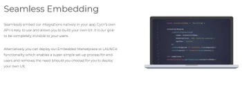 cyclr seamless embedding