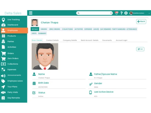 Delta Sales Force Automation