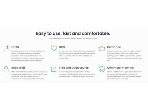 linux mint accessibility