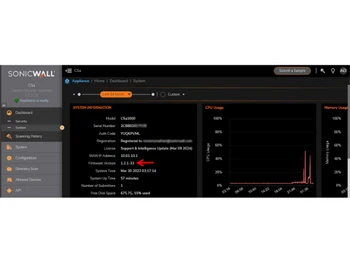 sonicwall capture security appliance (csa)-system