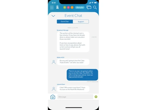 handbid chat