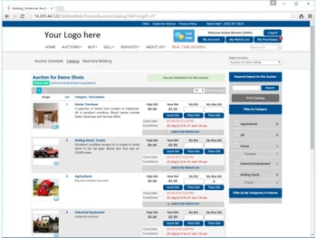 my auction software category