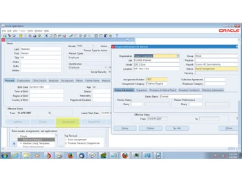 Oracle HRMS Payroll