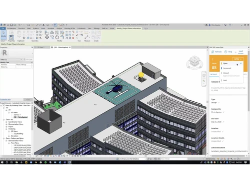 BIM Collaborate Pro-dashboard