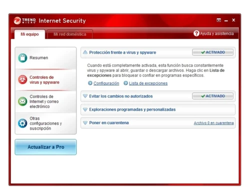Trend Micro Internet Security Support