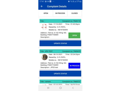 societycity complaint