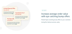 thrivecart eye catching bump offers