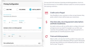 kartra pricing configuration