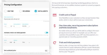 kartra pricing configuration