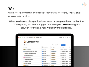 Notion wikis