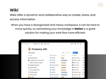 Notion wikis