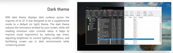internet download manager dark theme