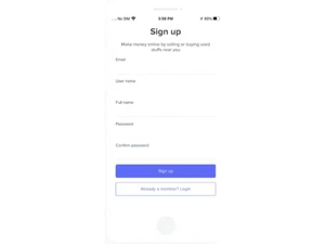 joysale letgo clone sign in