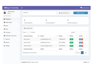 zivaan billing and accounting
