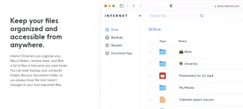 internxt accessible from anywhere