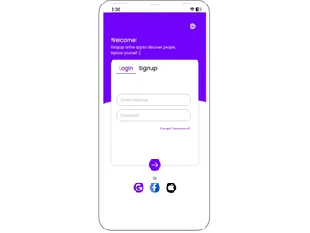 Instagram Clone Log-in Page