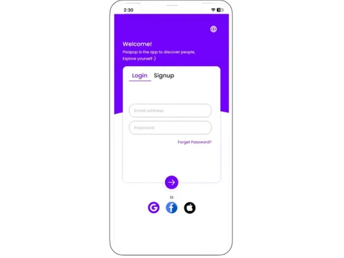 Instagram Clone Log-in Page