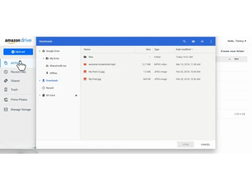 amazon drive storage