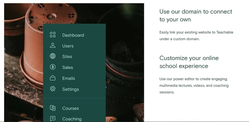 teachable dashboard
