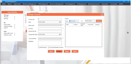 Aspscripts Hospital Management billing and invoicing