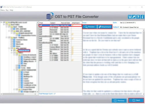 drs ost to pts converter attachment