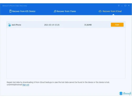ibeesoft data recovery-device