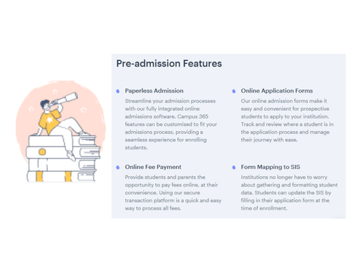 campus365 pre admission