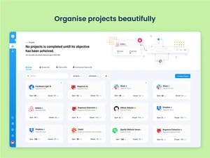 bugasura organise project beautiful
