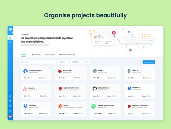 bugasura organise project beautiful