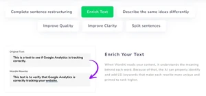 wordai enrich text