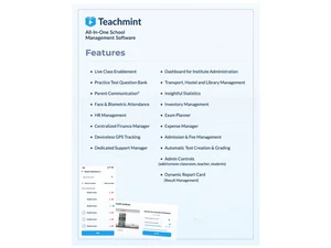 teachmint school management
