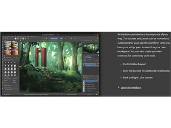 krita features