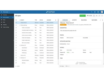 OpenProject packages