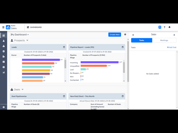 kylas sales dashboard