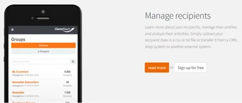 cleverreach manage recipients