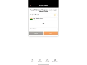 trume issue pass from mobile