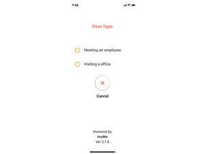 trume meeting an employee