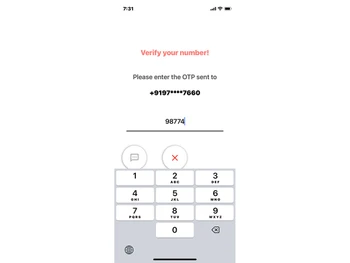 trume mobile number verification