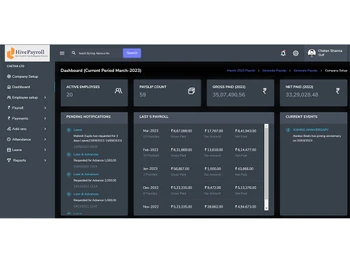 hivepayroll dark dashboard