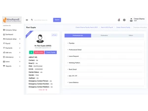 hivepayroll employee master