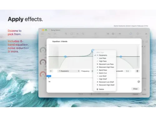 Hokusai Audio Editor-effects